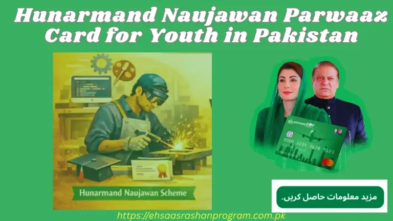 Hunarmand Parwaaz Naujawan Card for Youth in Pakistan